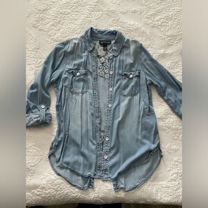 INC International Concepts long sleeve button down shirt